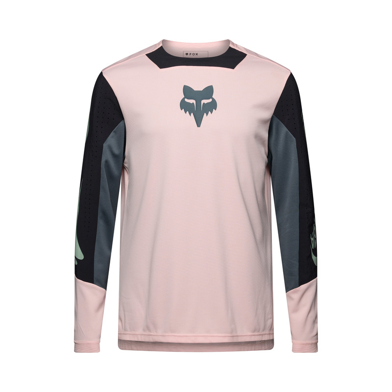 Młodzieżowa koszulka rowerowa FOX DEFEND LS CREATION Blush