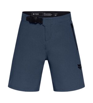 Młodzieżowe spodenki rowerowe FOX DEFEND Galaxy Blue