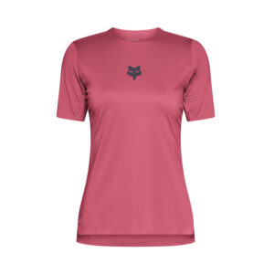 Damska koszulka rowerowa FOX FLEXAIR SS Berry