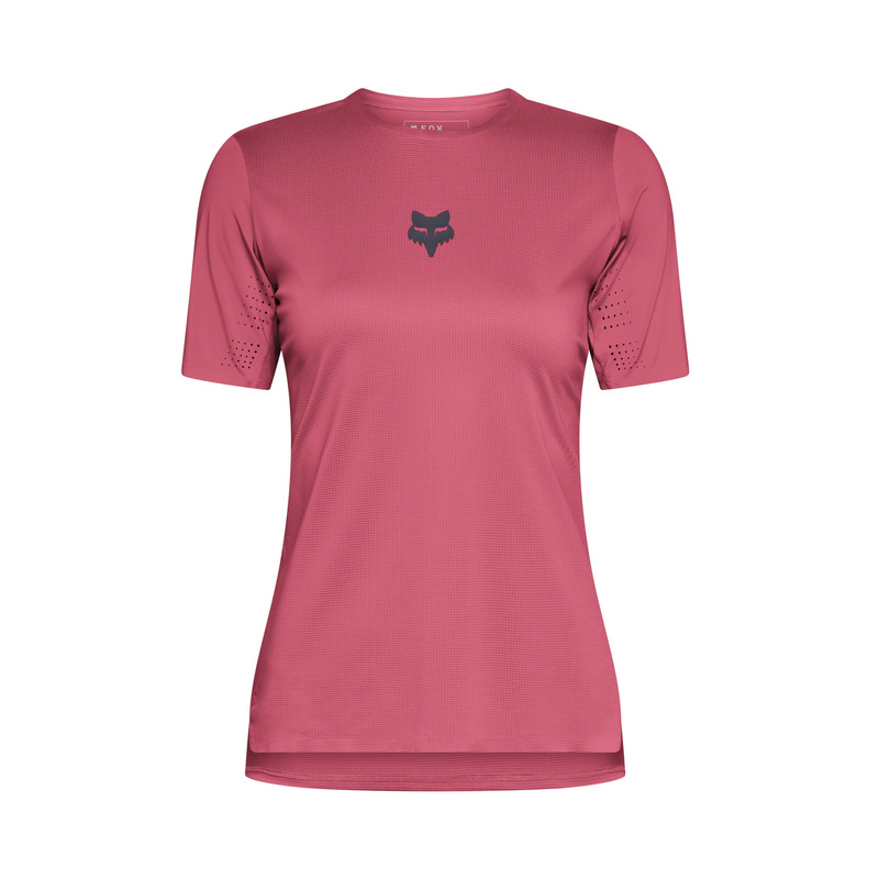 Damska koszulka rowerowa FOX FLEXAIR SS Berry