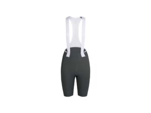 Damskie spodenki rowerowe z szelkami Rapha Brevet Element Cargo - Szare