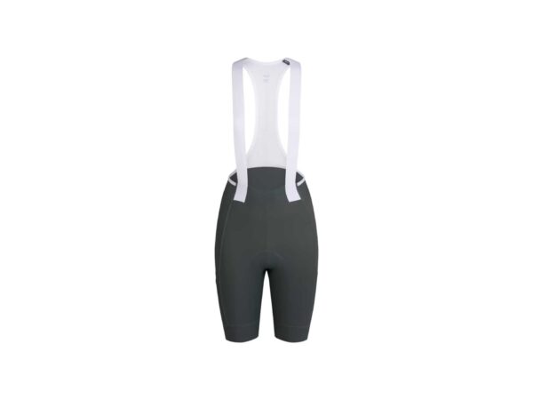 Damskie spodenki rowerowe z szelkami Rapha Brevet Element Cargo - Szare