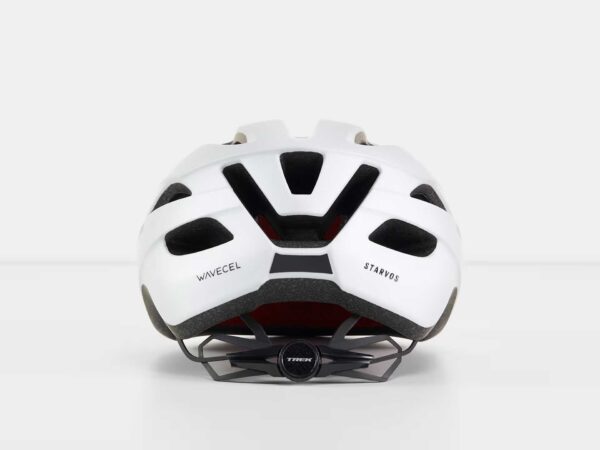 Kask rowerowy Trek Starvos WaveCel - biały - obrazek 2