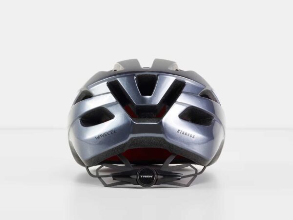 Kask rowerowy Trek Starvos WaveCel - szary - obrazek 2
