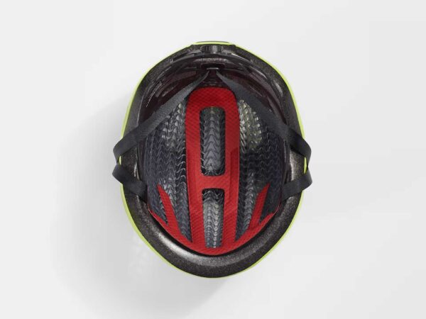 Kask rowerowy Trek Starvos WaveCel - żółty - obrazek 3