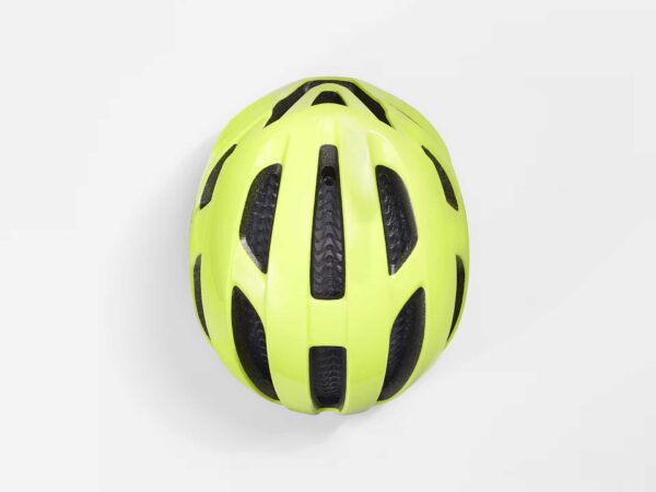 Kask rowerowy Trek Starvos WaveCel - żółty - obrazek 5