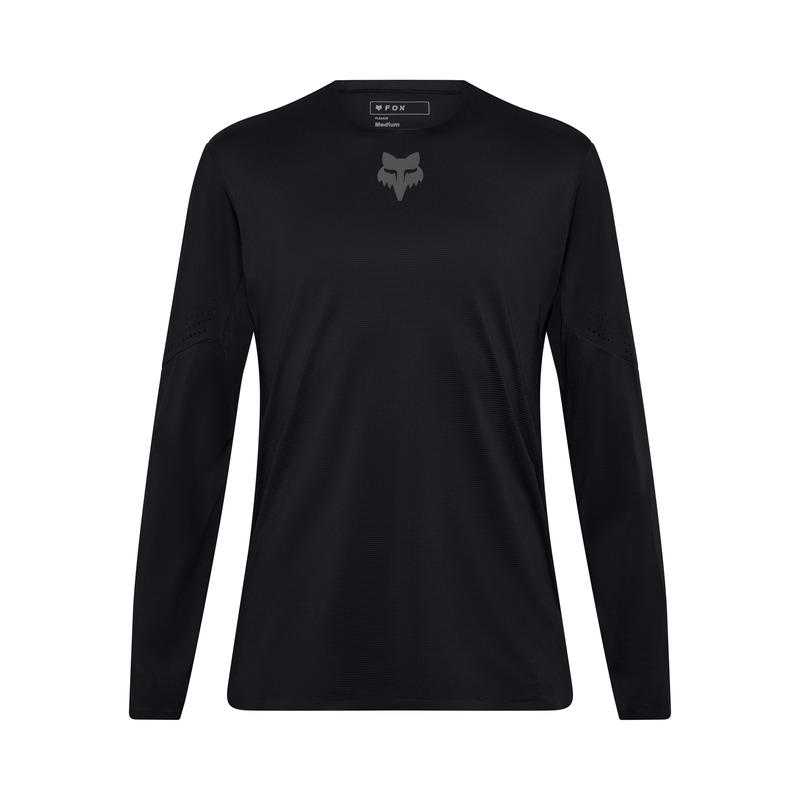 Koszulka rowerowa FOX FLEXAIR LS z długim rękawem Black
