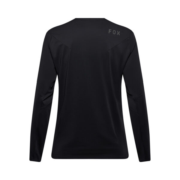 Koszulka rowerowa FOX FLEXAIR LS z długim rękawem Black - obrazek 3