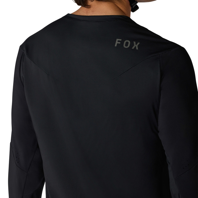 Koszulka rowerowa FOX FLEXAIR LS z długim rękawem Black
