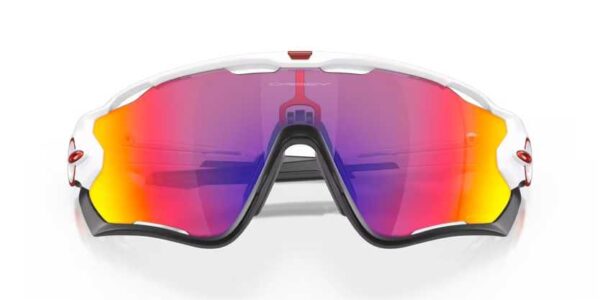 Okulary OAKLEY Jawbreaker - Białe polerowane Prizm Road roz. L - obrazek 6