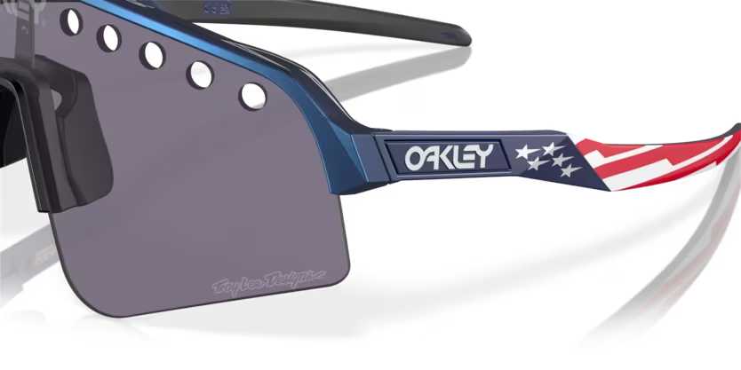 Okulary OAKLEY Sutro lite sweep Troy Lee Designs blue colorshift blue colorshift Prizm Grey roz. M