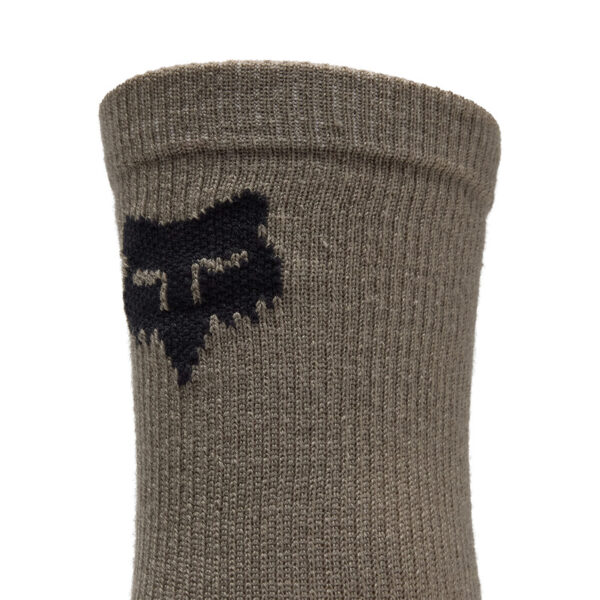 Skarpety rowerowe FOX 6 FLEXAIR Merino Nutmeg skarpetki - obrazek 2