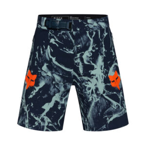Spodenki rowerowe dziecięce FOX RANGER JUNIOR Image Print Arctic Blue