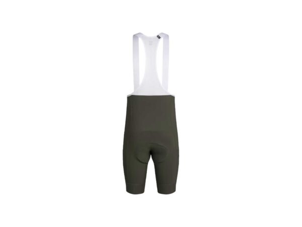 Spodenki rowerowe z szelkami Rapha Brevet Element Cargo - Ciemnozielone - obrazek 2