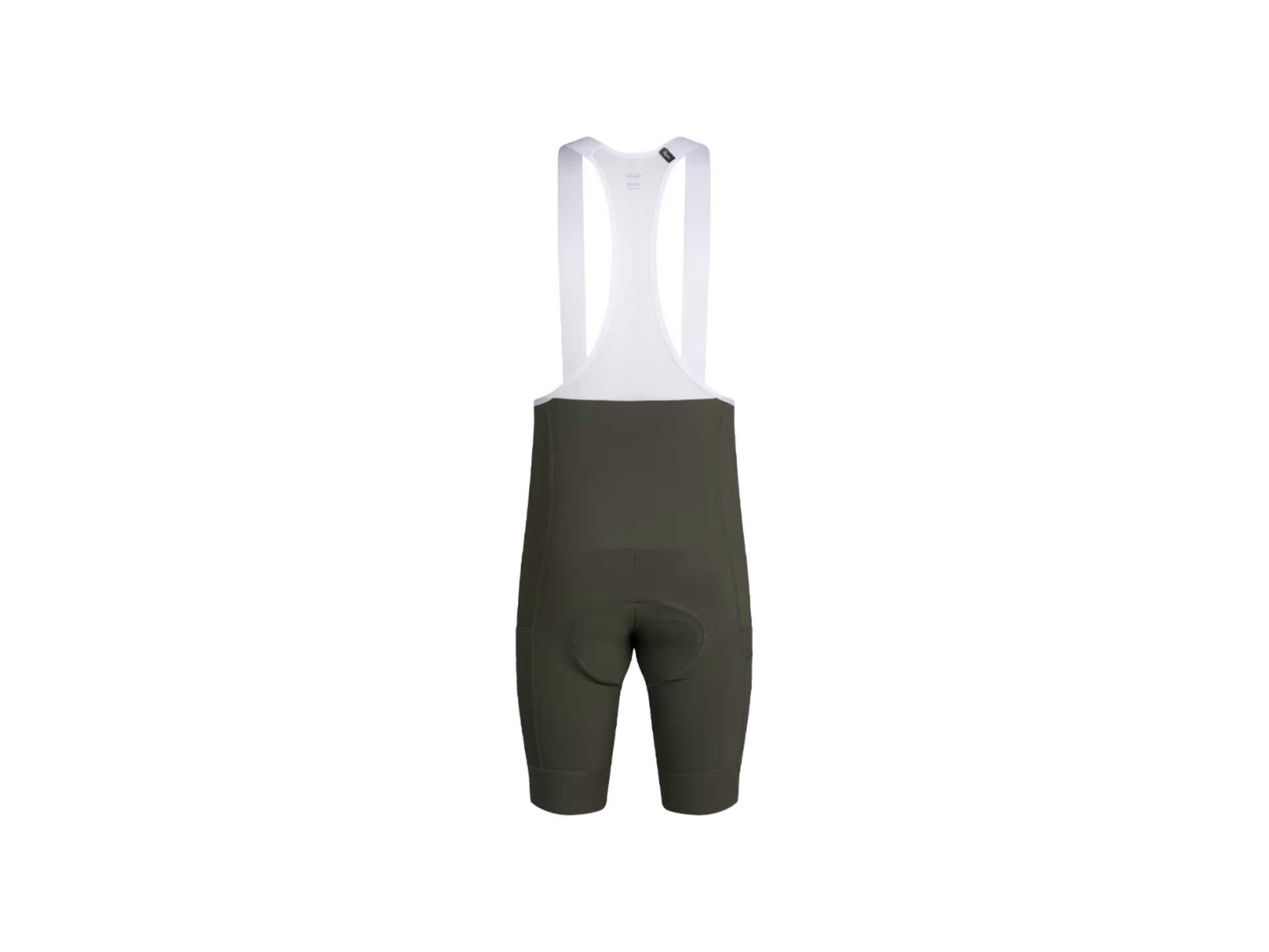 Spodenki Rowerowe Z Szelkami Rapha Brevet Element Cargo Ciemnozielone (1)