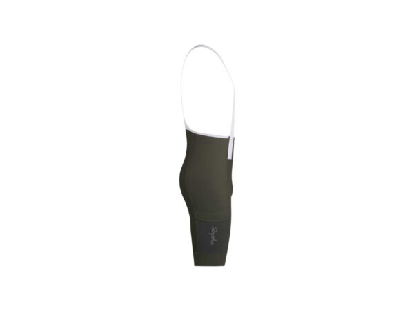 Spodenki rowerowe z szelkami Rapha Brevet Element Cargo - Ciemnozielone - obrazek 3