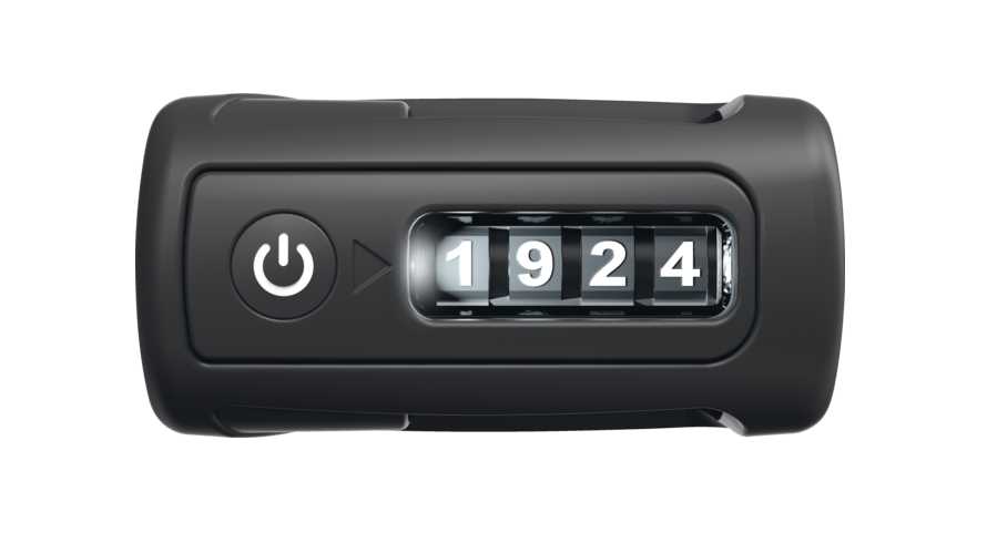 Zapięcie rowerowe ABUS BORDO™ Combo 6000C90 LED uchwyt SH