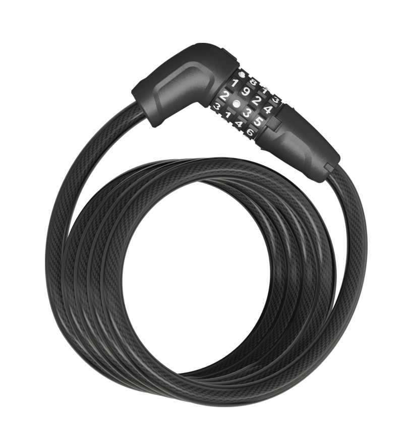 Zapięcie rowerowe ABUS Tresor 6512C-180 czarny uchwyt SCMU