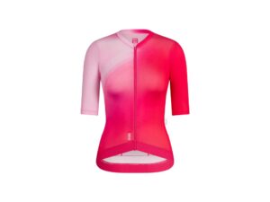 Damska koszulka rowerowa na treningi Rapha Pro Team - różowa