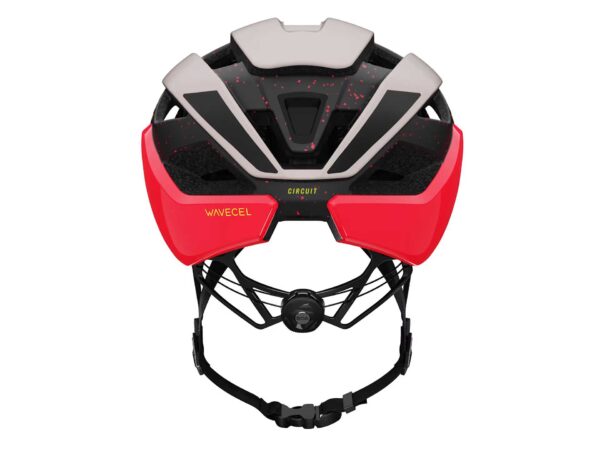 Kask rowerowy Trek Circuit Wavecel - biały/koralowy - obrazek 3
