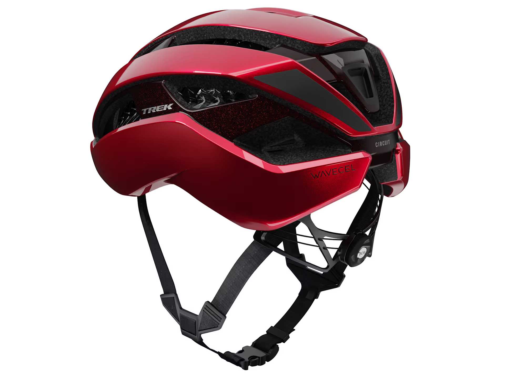 Kask Rowerowy Trek Circuit Wavecel Bordowy (4)