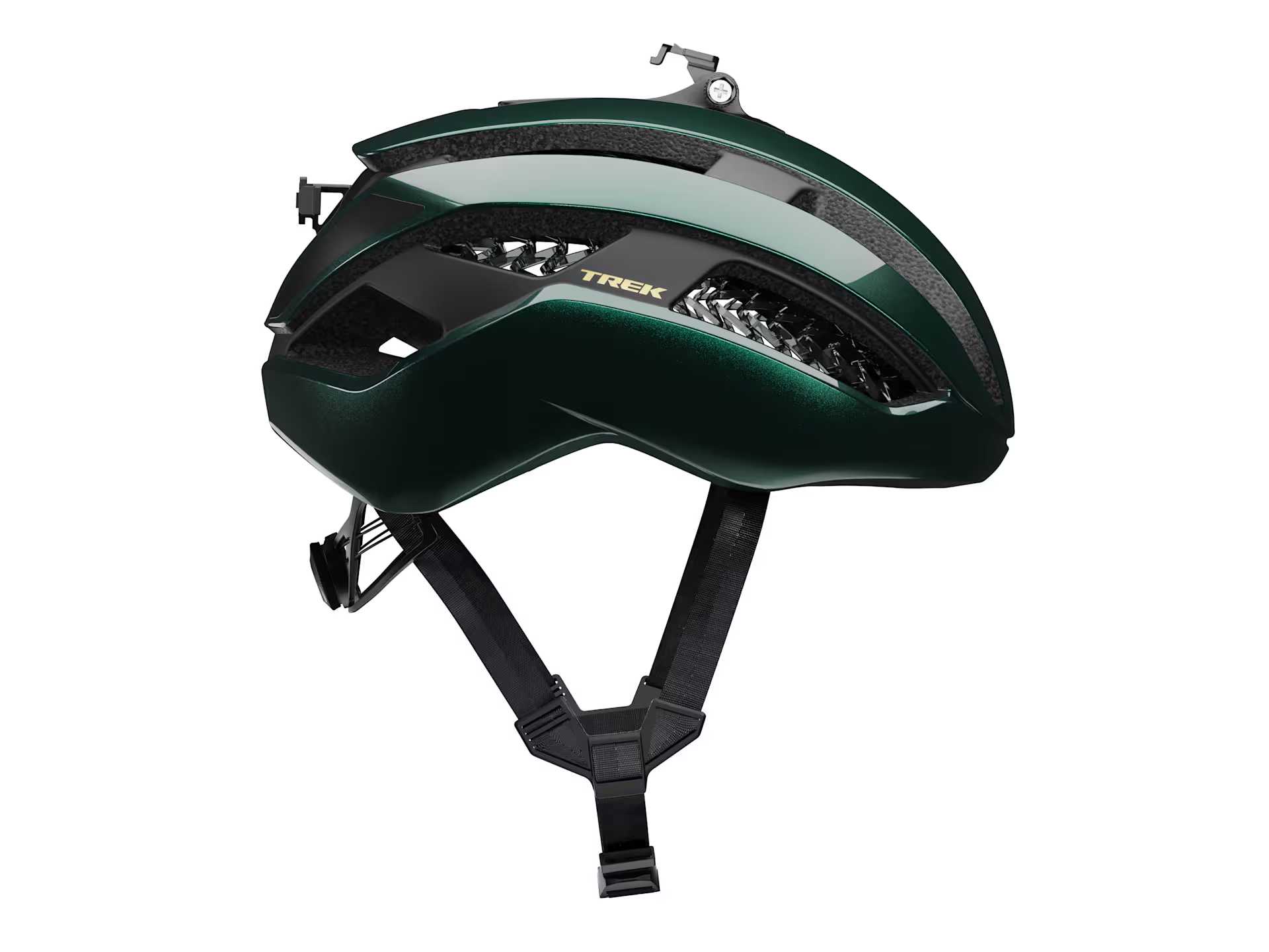 Kask rowerowy Trek Circuit Wavecel - ciemnozielony