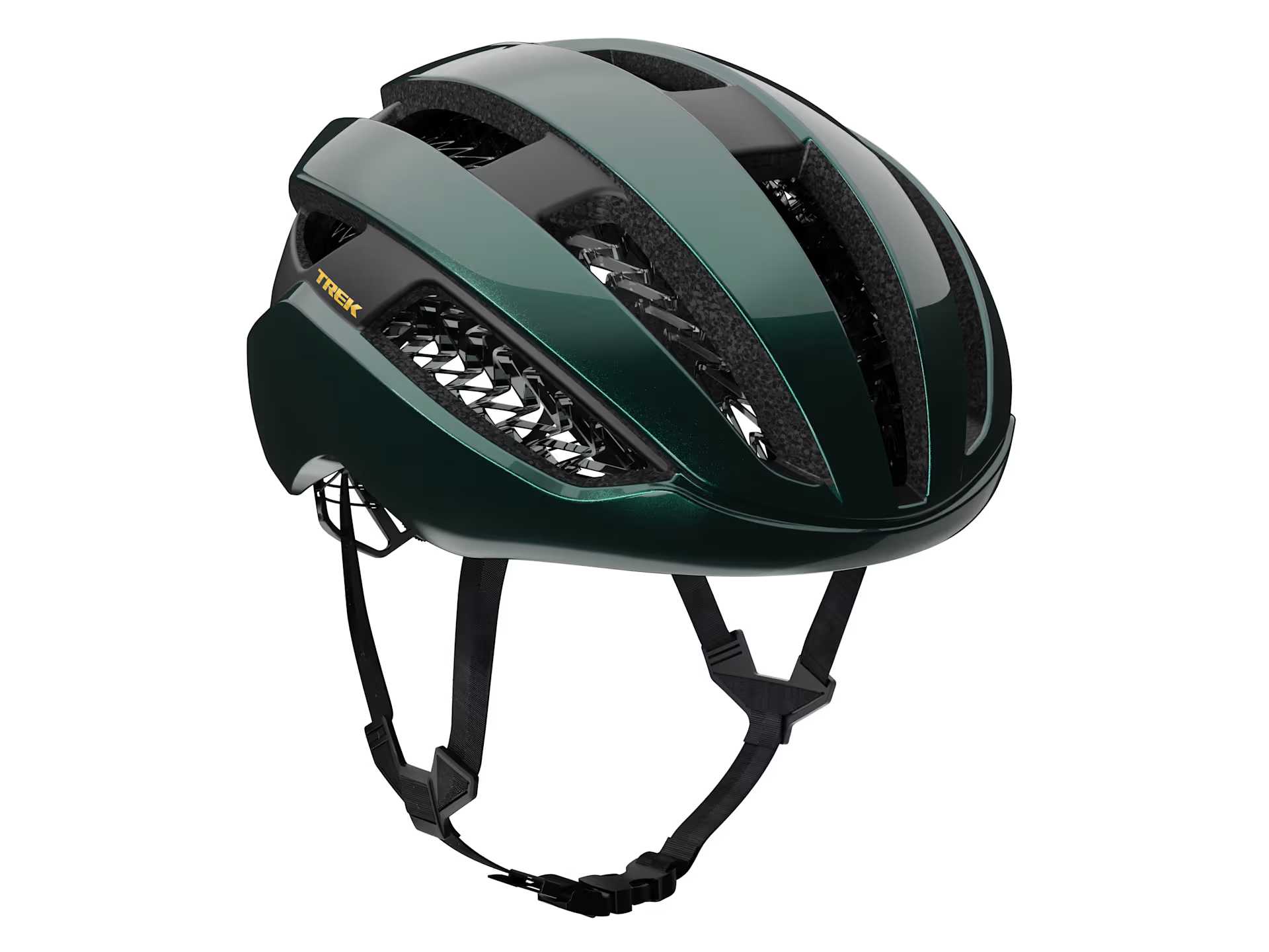 Kask rowerowy Trek Circuit Wavecel - ciemnozielony