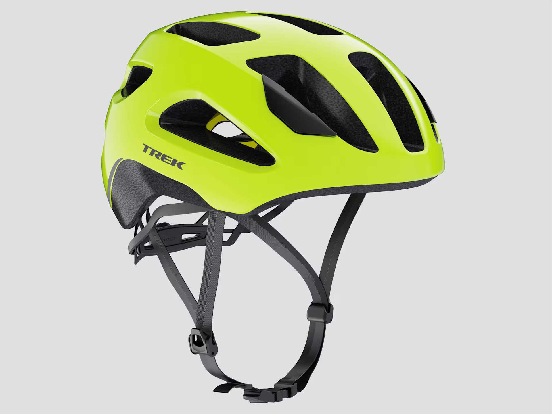 Kask rowerowy Trek Solstice MIPS - Żółty Radioactive Połysk