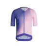 Męska koszulka rowerowa na treningi Rapha Pro Team - purpurowa