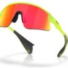 Okulary OAKLEY Stunt devil - Uran mat Prizm Ruby roz. L