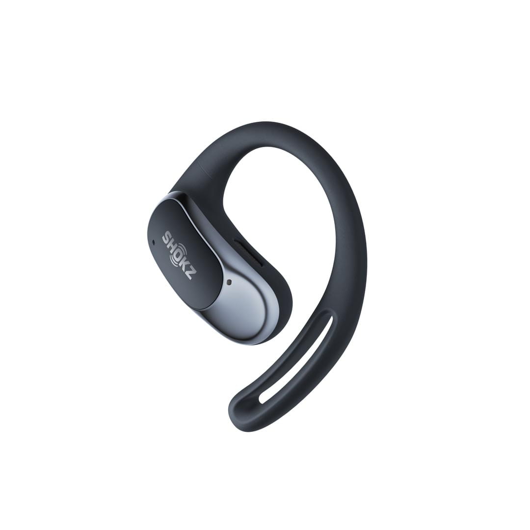Otwarte słuchawki douszne Shokz OpenFit Air BLACK