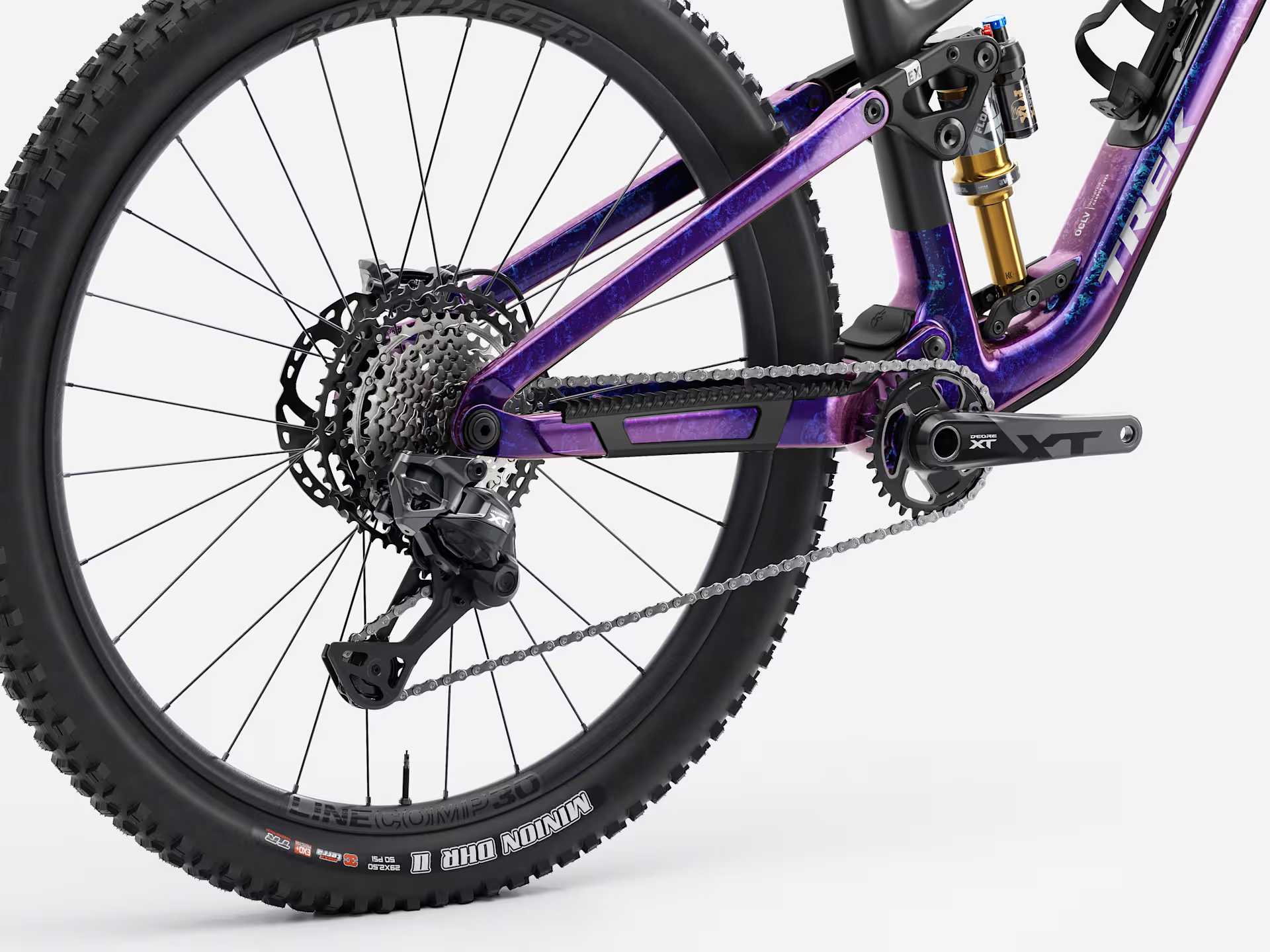 Trek Fuel EX 9.8 XT Di2 Gen 7 Purple Phaze Amethyst Marble