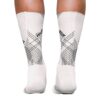 Skarpety rowerowe veloToze Aero Socks białe