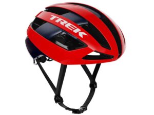 Kask szosowy Trek Velocis MIPS czerwony granatowy