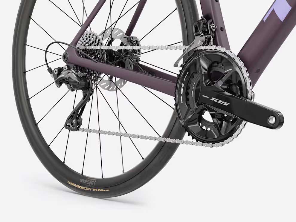 Trek Domane SL 5 Gen 5 karbonowy rower szosowy Matte Nightshade (4) Trek Domane SL 5 Gen 5 karbonowy rower szosowy Matte Nightshade