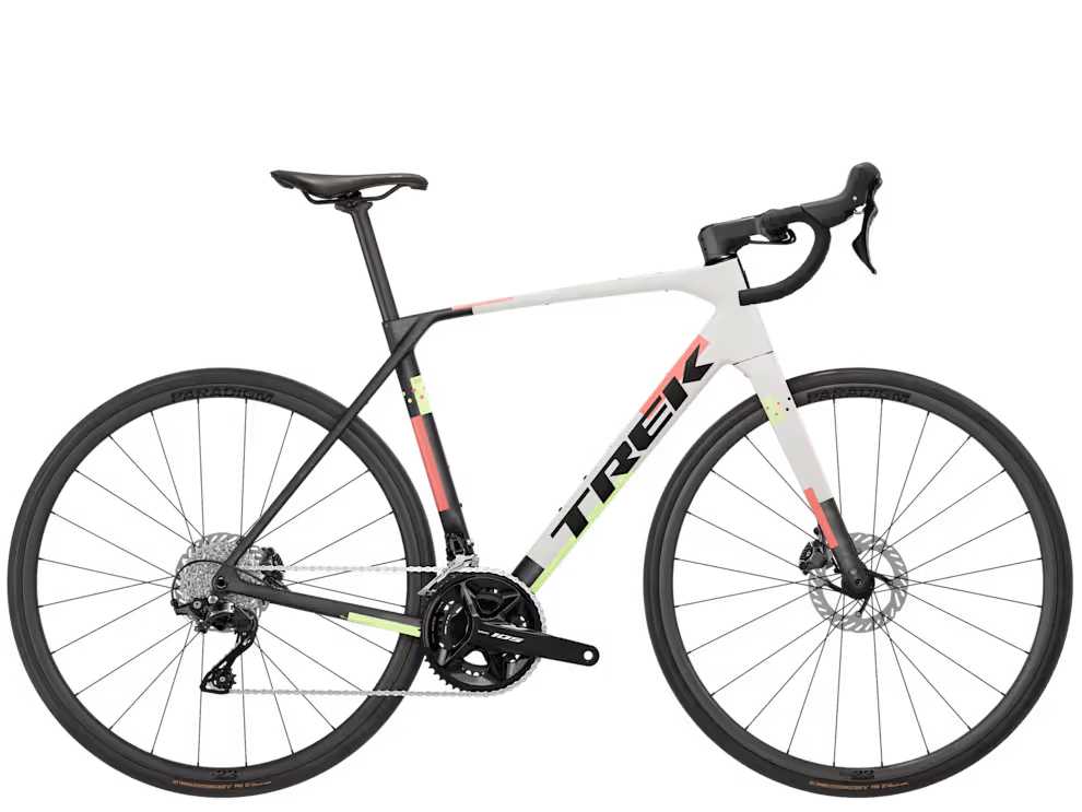 Trek Domane SL 5 Grn 5 karbonowy rower szosowy Matte Era White.Deep Smoke (5) Trek Domane SL 5 Grn 5 karbonowy rower szosowy Matte Era White.Deep Smoke