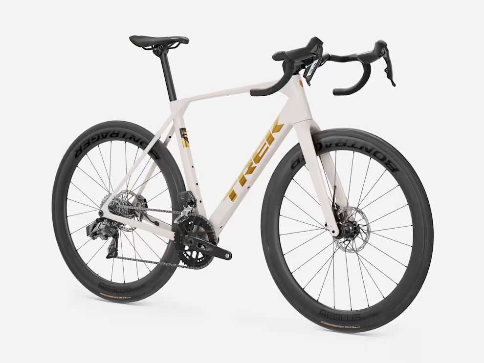 Trek Domane SL 6 AXS Gen 5 rower szosowy z włókna węglowego Buff Beige