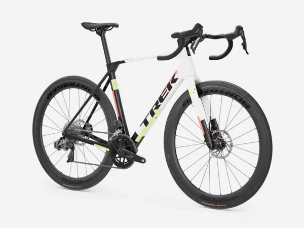 Trek Domane SL 6 AXS Gen 5 rower szosowy z włókna węglowego Matte Era White.Deep Smoke