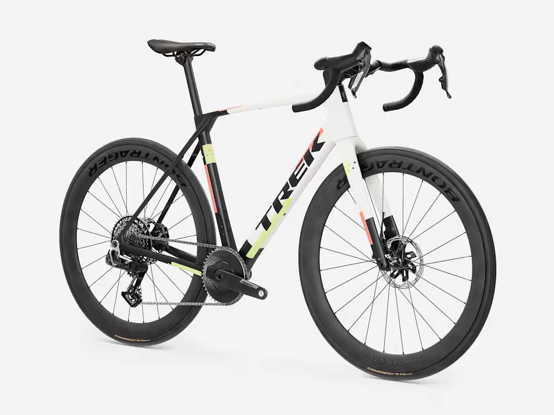 Trek Domane SL 7 AXS 1x Gen 5 karbonowy rower szosowy Matte Era White.Deep Smoke