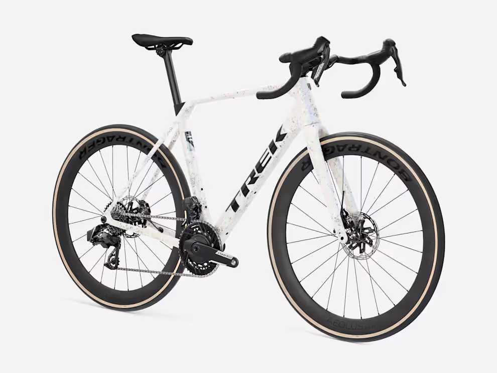 Trek Domane SLR 7 AXS Gen 5 Mother of PearlSilver Marble