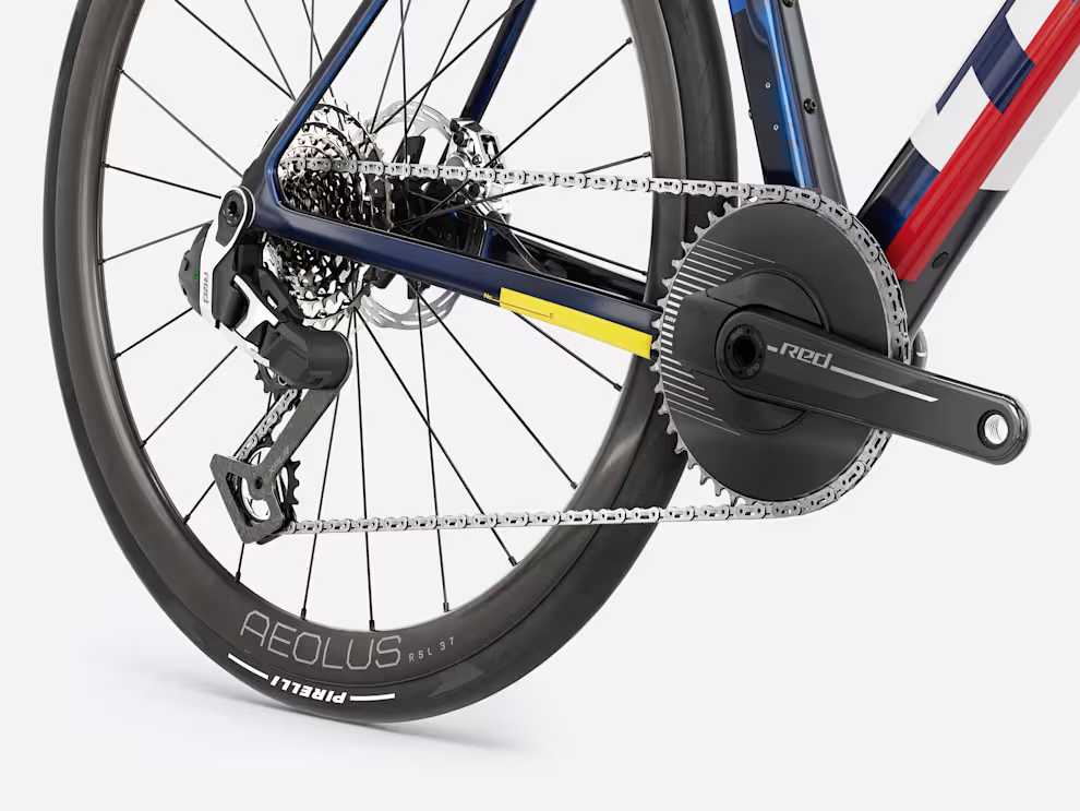 Trek Domane SLR 9 AXS 1x Gen 5 Navy Smoke.Trek White