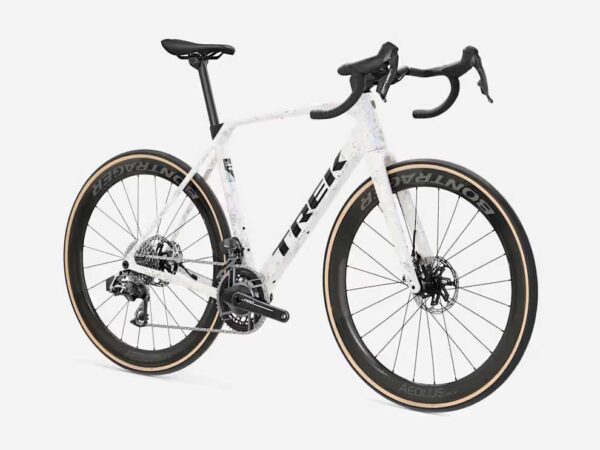Trek Domane SLR 9 AXS Gen 5 Mother of Pearl.Silver Marble