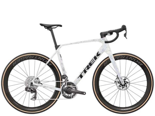 Trek Domane SLR 9 AXS Gen 5 Mother of Pearl.Silver Marble