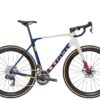 Trek Domane SLR 9 AXS Navy Smoke.Trek White