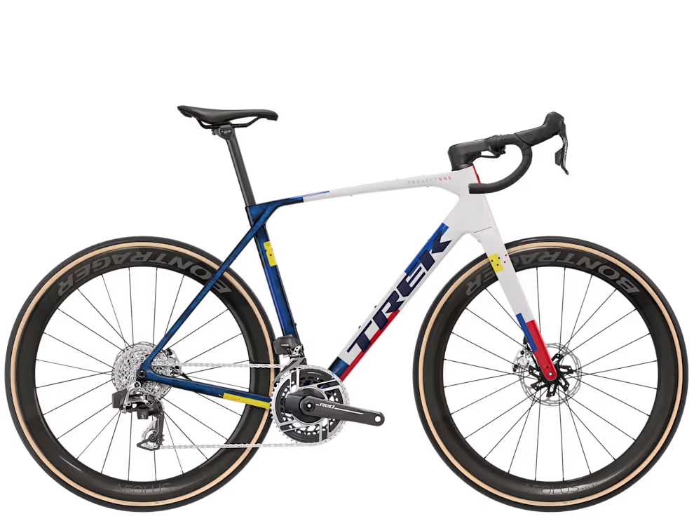 Trek Domane SLR 9 AXS Navy Smoke.Trek White