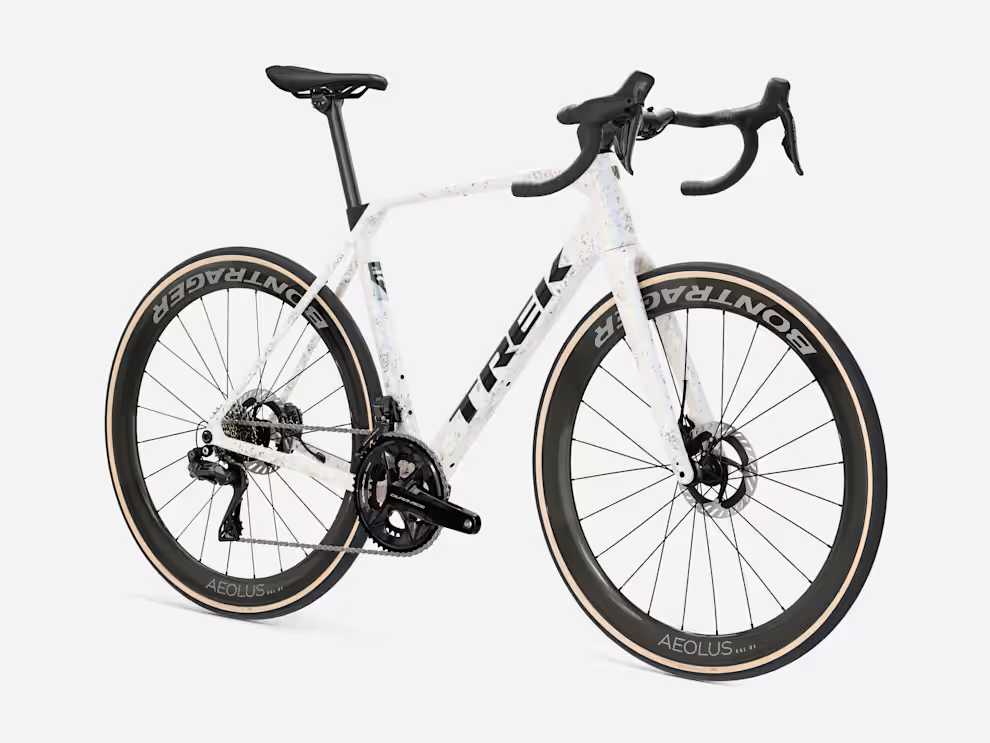 Trek Domane SLR 9 Gen 5 Mother of Pearl.Silver Marble