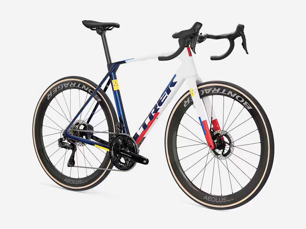 Trek Domane SLR 9 Gen 5 Navy Smoke.Trek White
