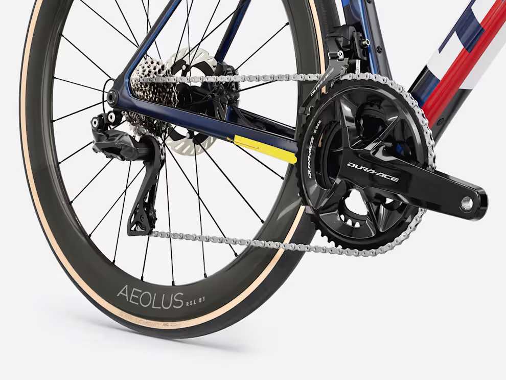 Trek Domane SLR 9 Gen 5 Navy Smoke.Trek White