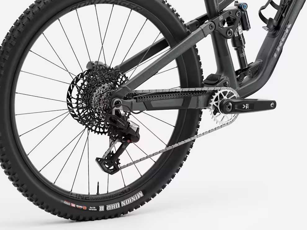 Trek Fuel EX 9 Eagle 90 Lithium Grey.Trek Black Splatter