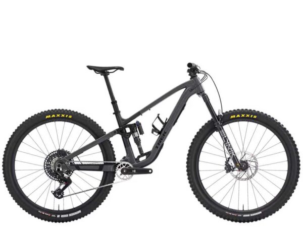 Trek Fuel EX 9 Eagle 90 Lithium Grey.Trek Black Splatter